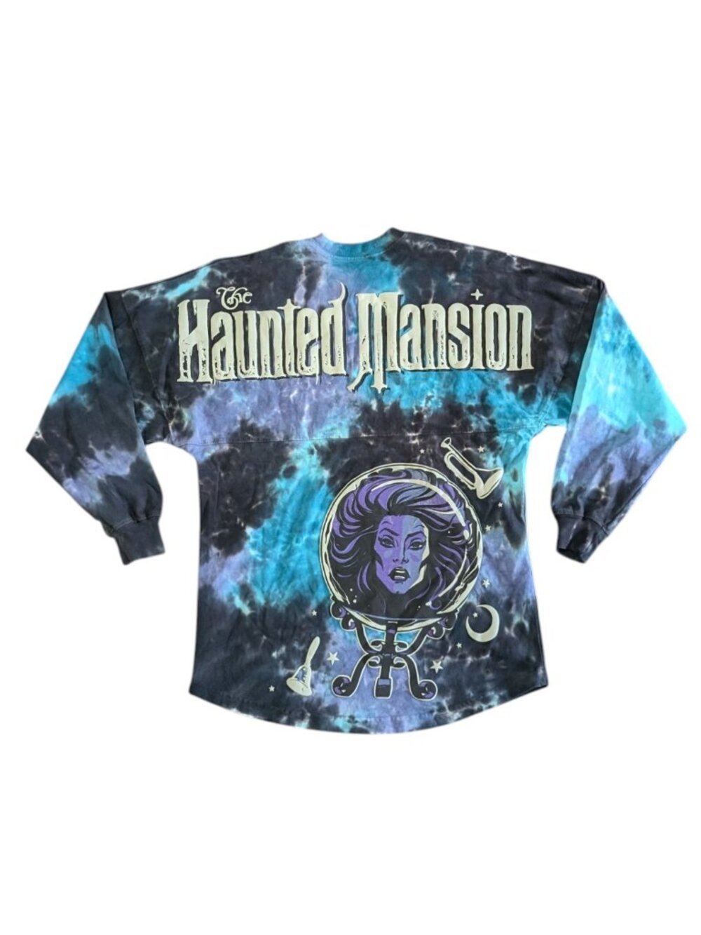 Disney Spirit Jersey Blue The Haunted Mansion Madame Leota Parks GITD Glow Sz XS